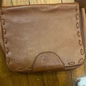 Madewell leather long strap bag